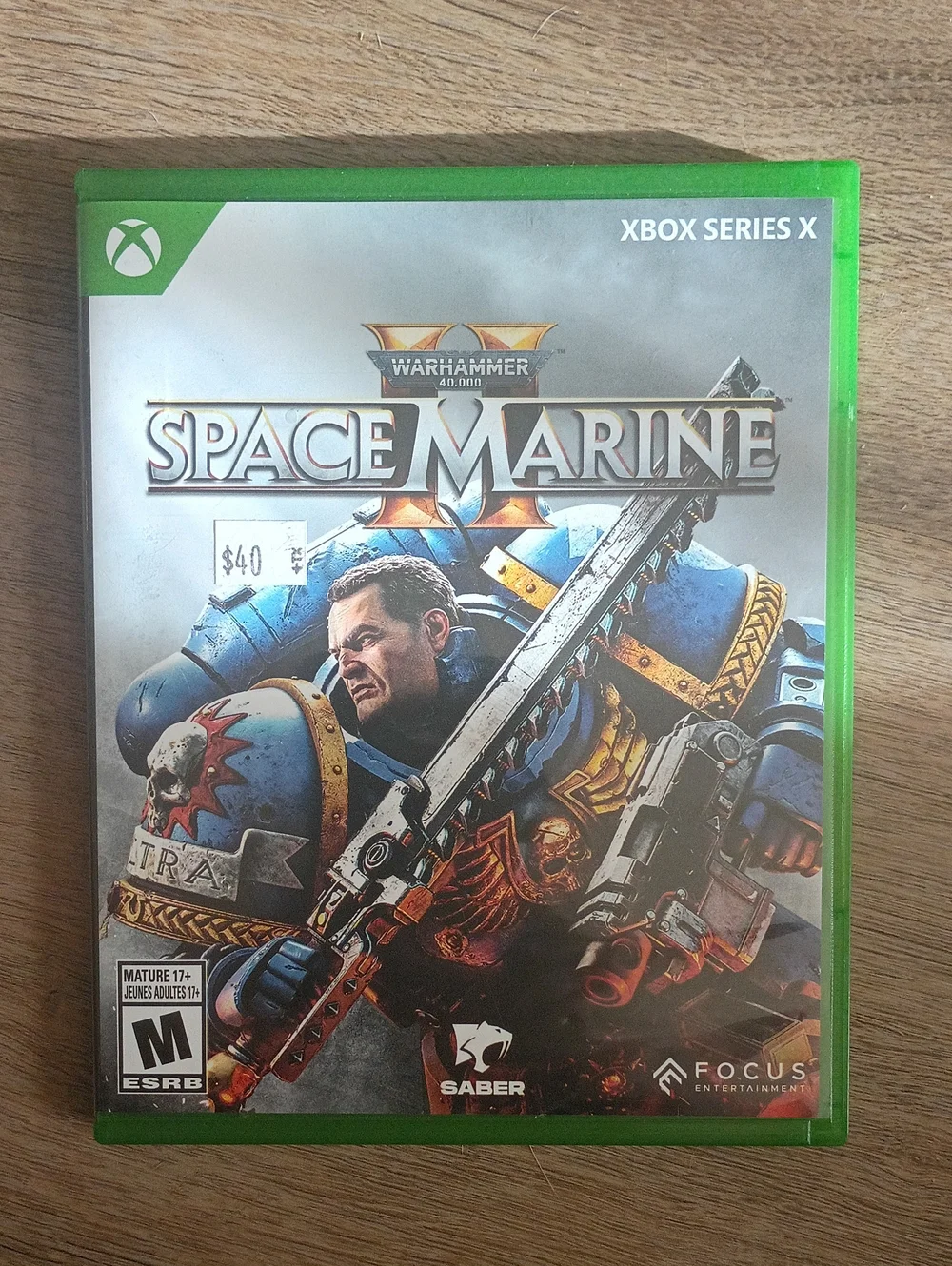 Series X Space Marine II (Green) - Warhammer 40,000